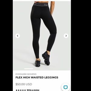 Gymshark flex high waisted leggings